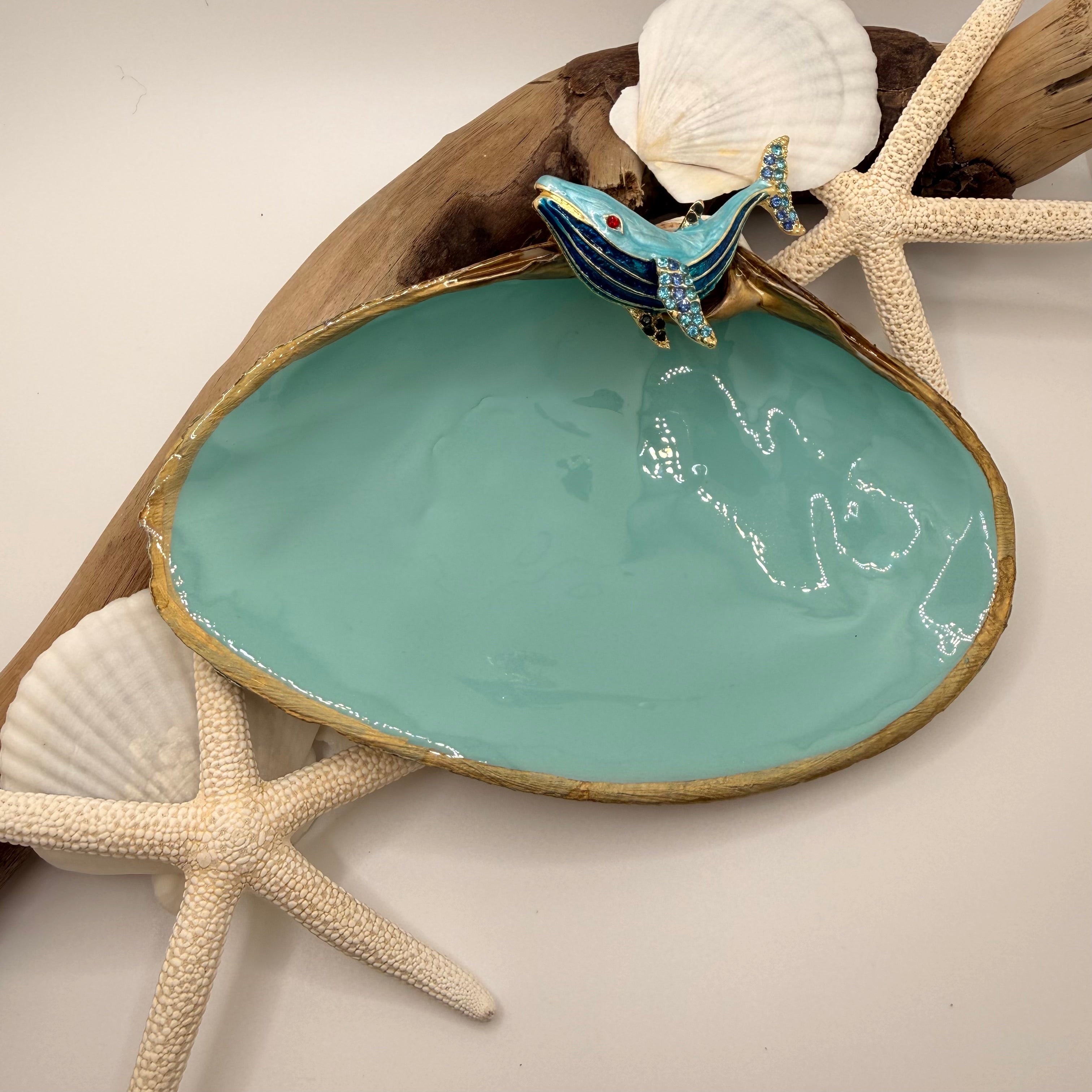 Tide to Treasure Clam Shell Trinket Dish