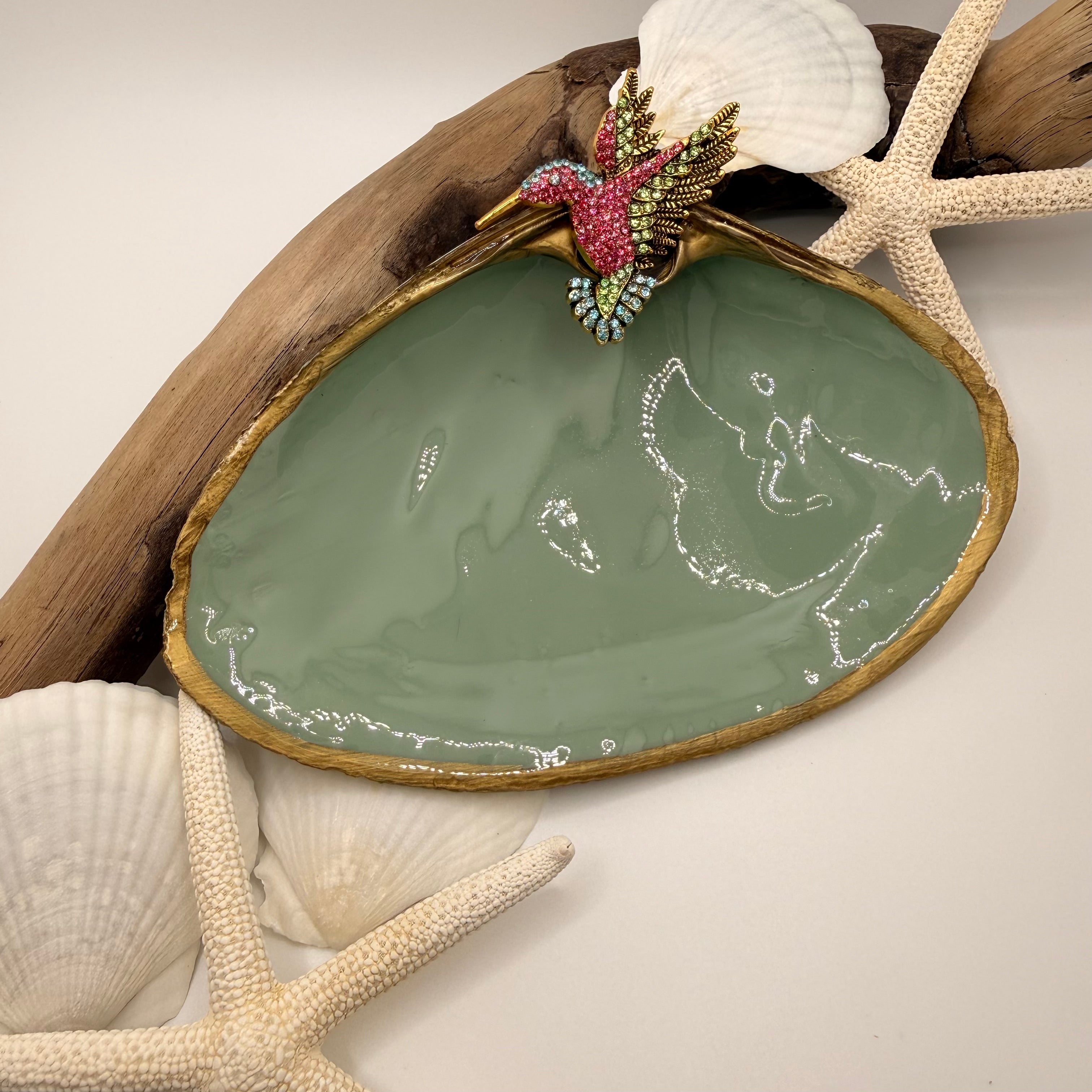 Tide to Treasure Clam Shell Trinket Dish