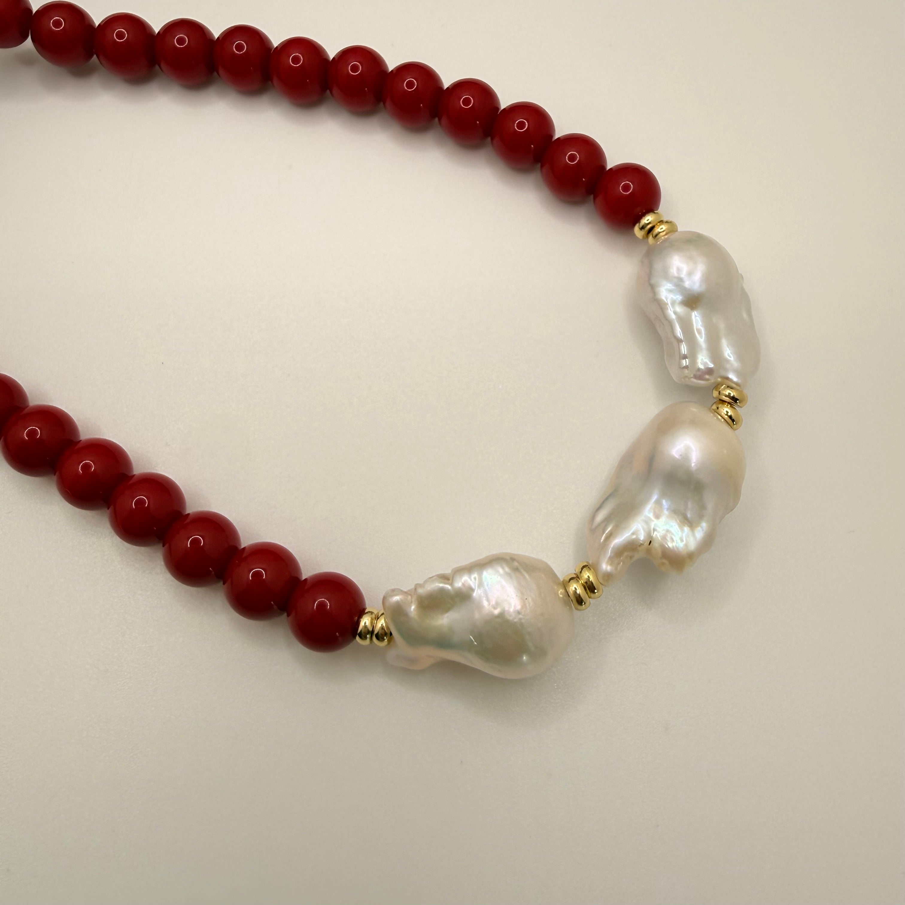 Salt & Pearl Statement Necklace