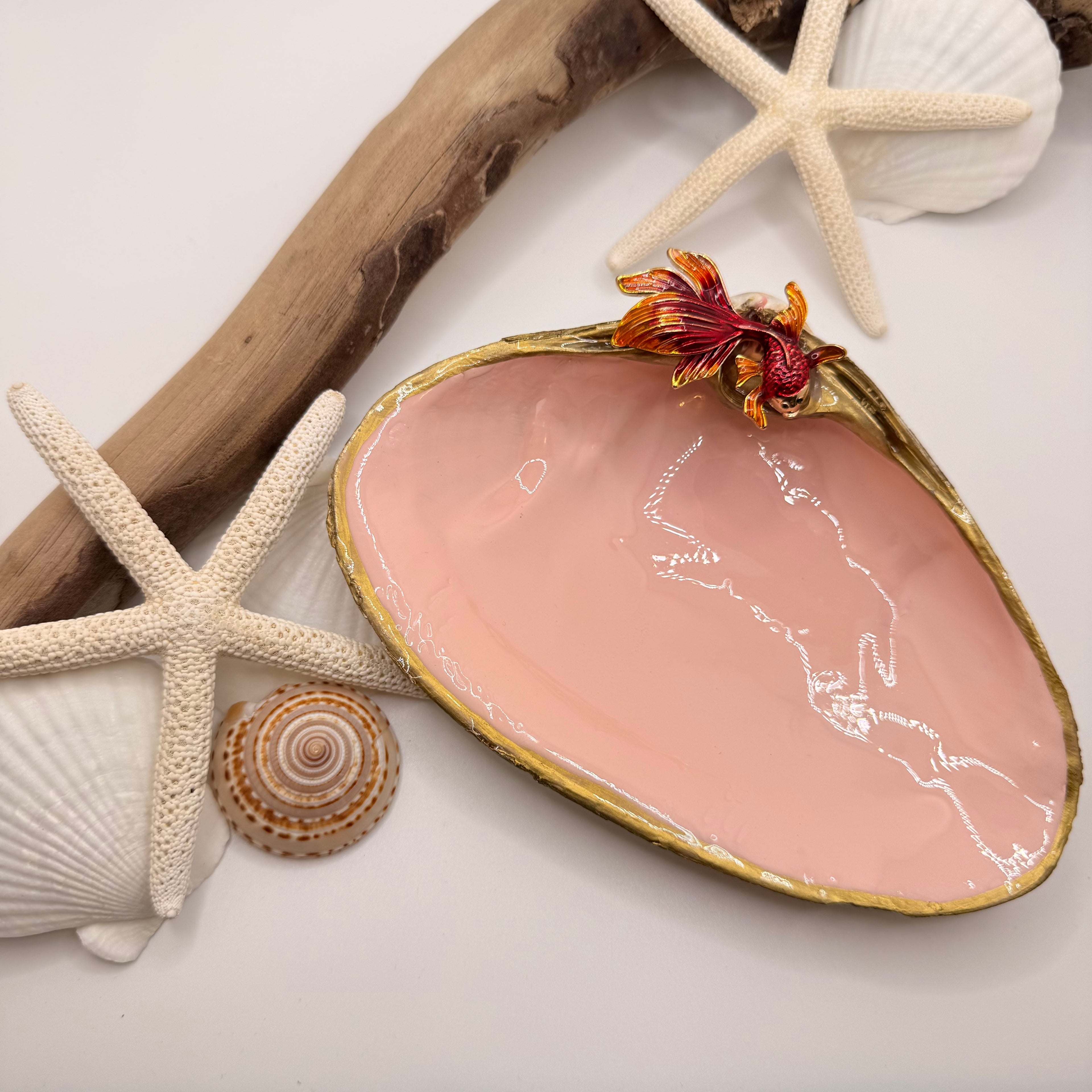 Tide to Treasure Clam Shell Trinket Dish