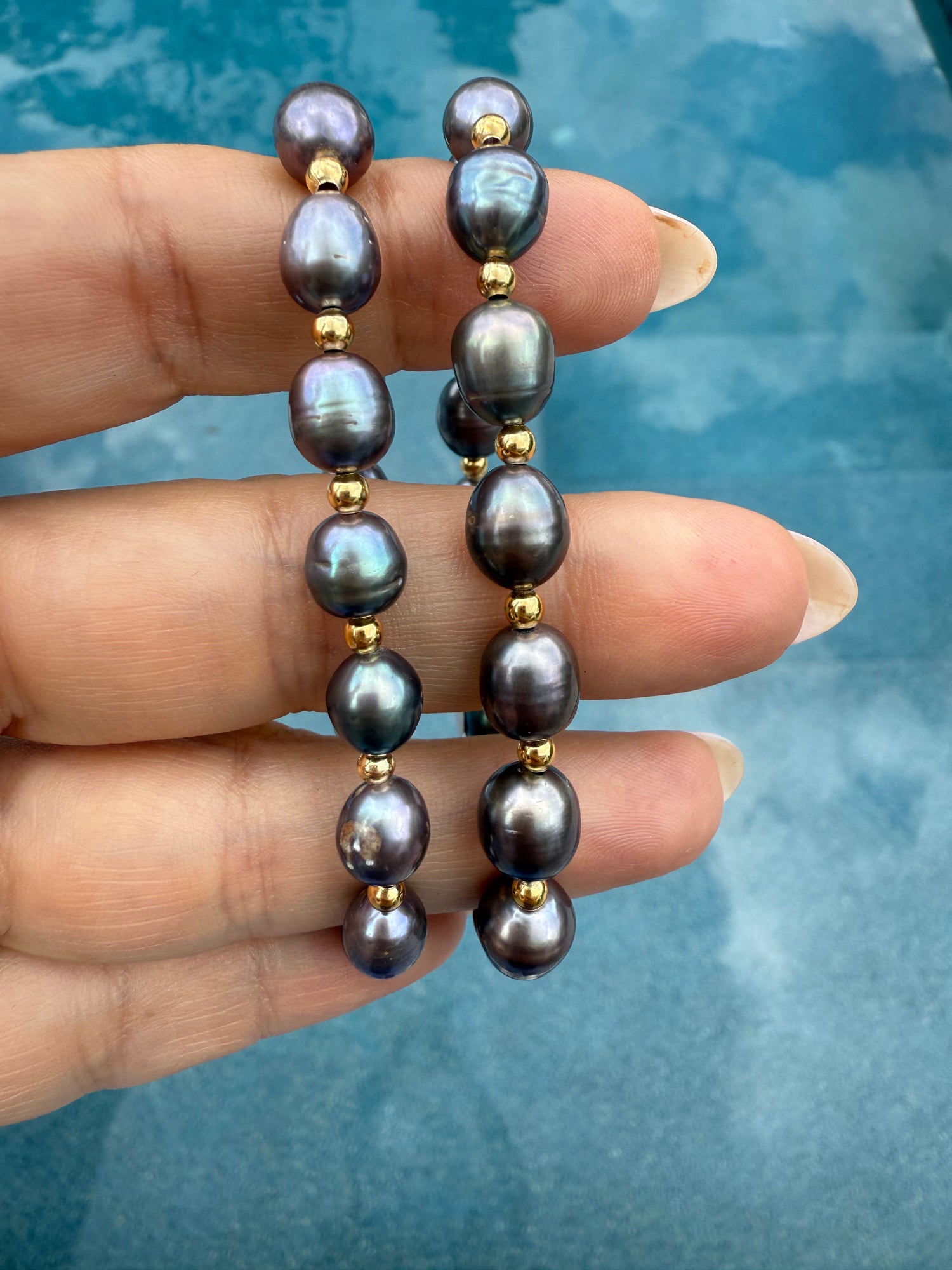 Matira DARK Pearl Bracelet