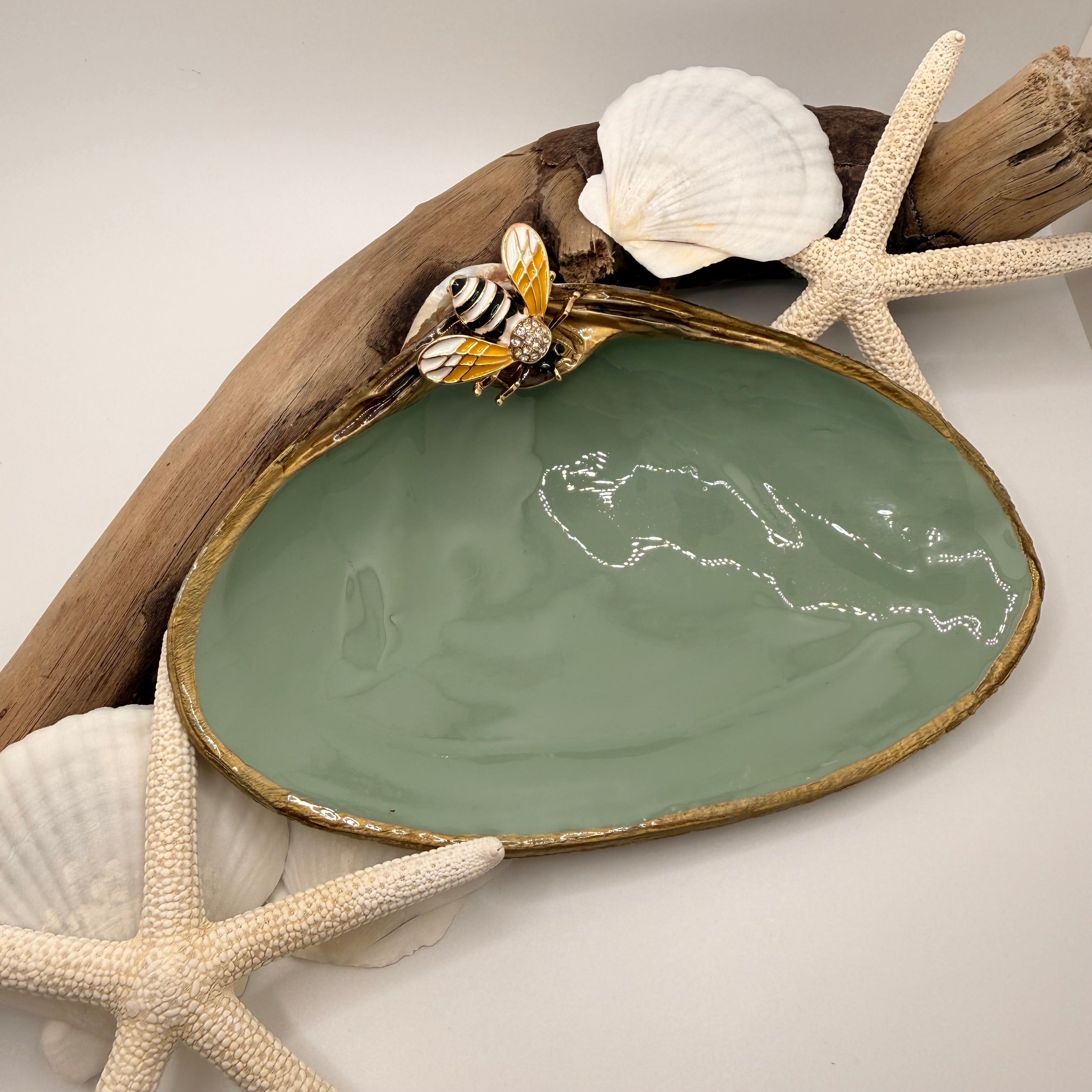 Tide to Treasure Clam Shell Trinket Dish