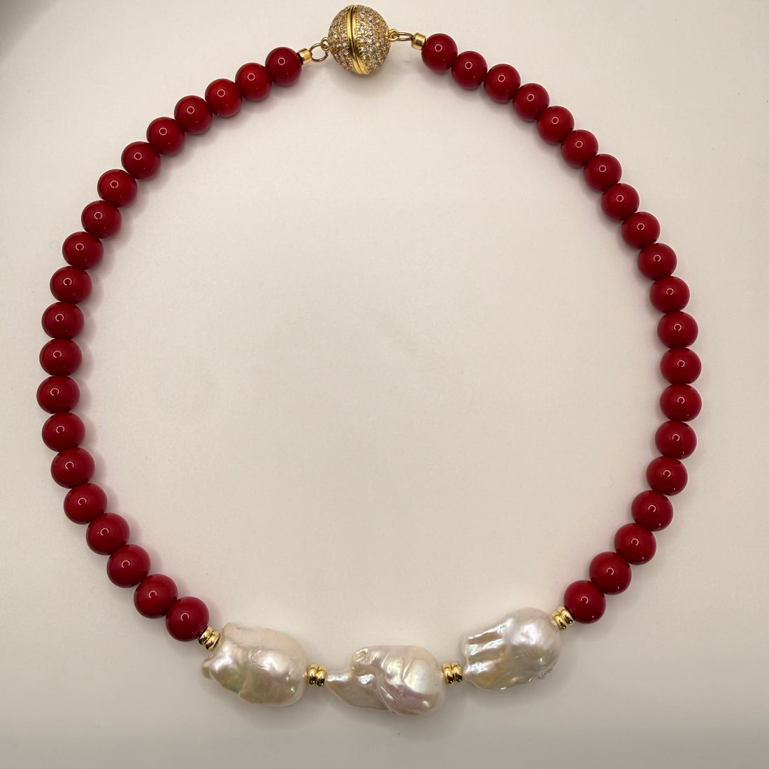 Salt &amp; Pearl Statement Necklace