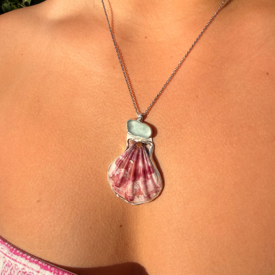 Painted Tide Pendant
