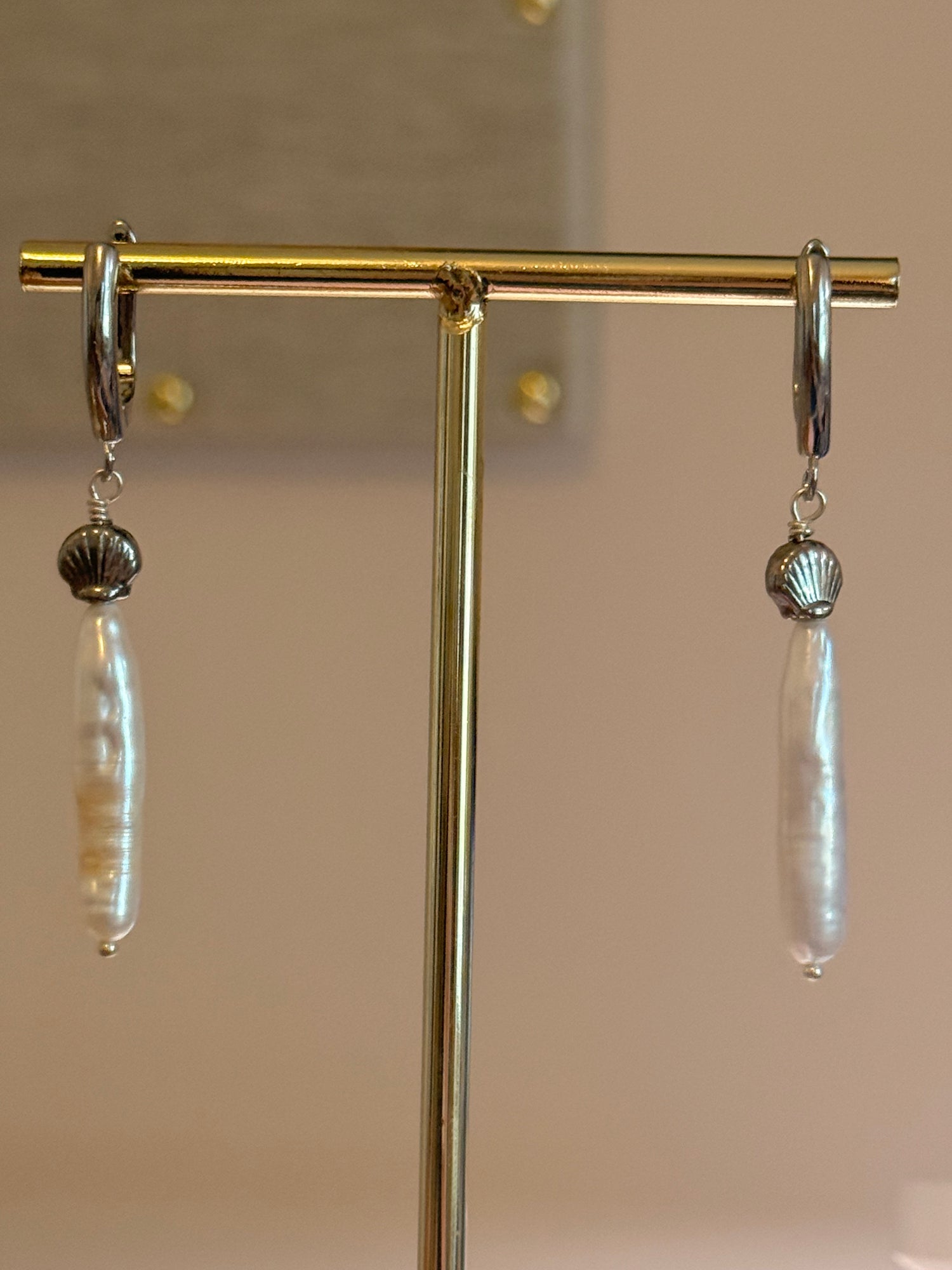 Whitecap Pearl Earrings