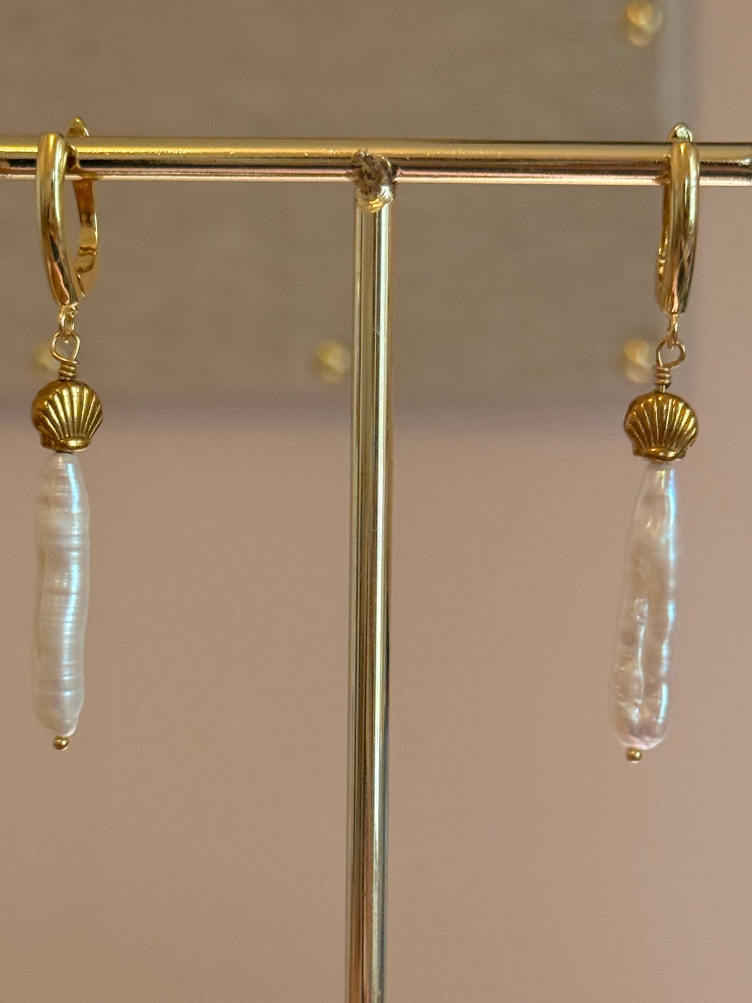 Whitecap Pearl Earrings