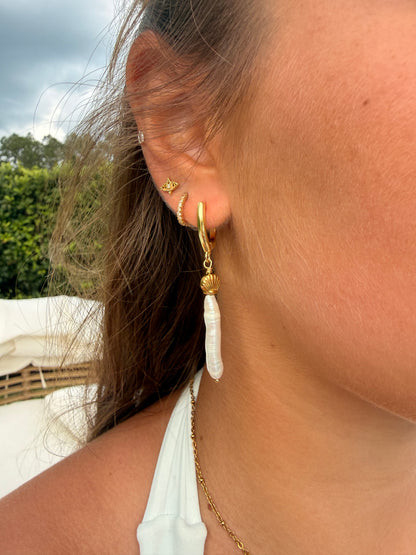 Whitecap Pearl Earrings