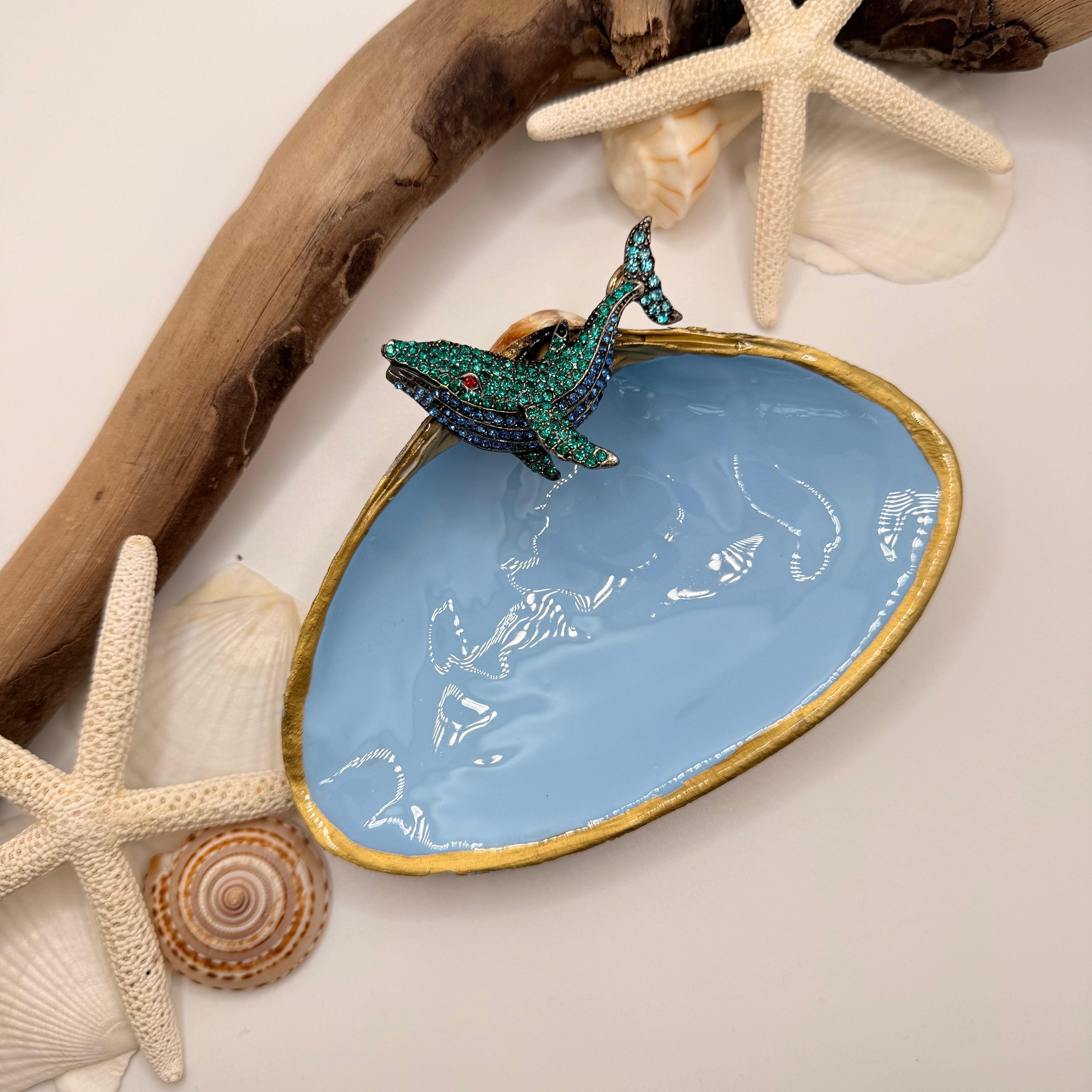 Tide to Treasure Clam Shell Trinket Dish